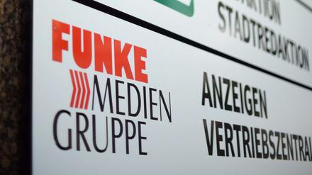 Zentrale der Funke Mediengruppe in Essen.