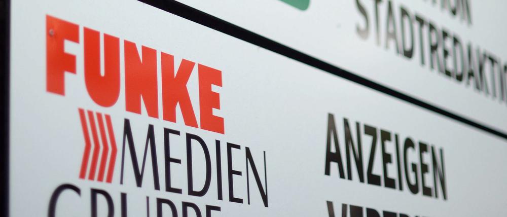 Zentrale der Funke Mediengruppe in Essen.