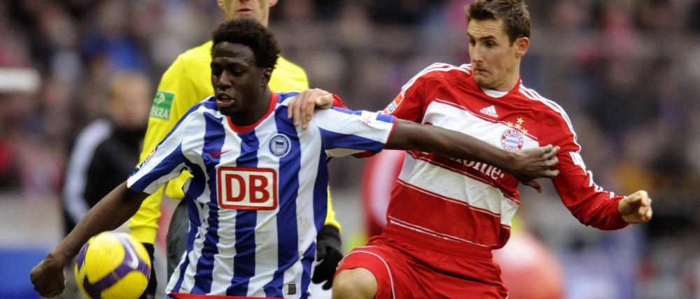 Berlins Rodnei zeigte 2009 auch gegen Miroslav Klose eine überragende Leistung. 