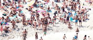 Mitreisewarnung. Manchmal geht es im Urlaub sehr eng zu.