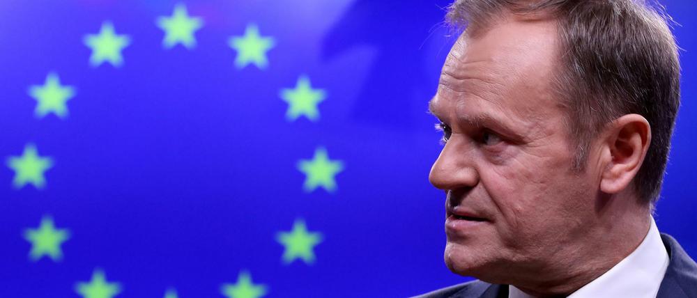 EU-Ratspräsident Donald Tusk