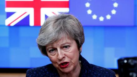 Die britische Premierministerin Theresa May