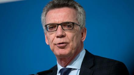 Thomas de Maizière (CDU) war von  Dezember 2013 bis März 2018 Bundesinnenminister.