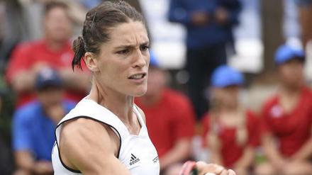 Andrea Petkovic spielt wieder für Deutschland - und soll mindestens mal zwei Einzel gegen Weißrussland bestreiten.