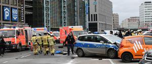Der Ort an dem vor einem Jahr der tödliche Aufprall geschah. Die Polizeipräsidentin verspricht Aufklärung.