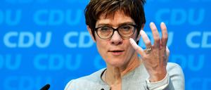 CDU-Chefin Annegret Kramp-Karrenbauer.