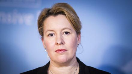 Die Bundesfamilienministerin Franziska Giffey (SPD).