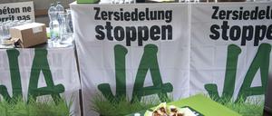 Die Schweizer haben gegen eine rigorose Obergrenze für Bauland gestimmt. 