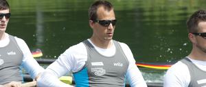  Ruder-Olympiasieger Maximilian Reinelt (M.) ist am Sonntag gestorben.