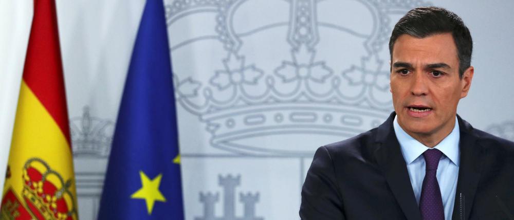 Spaniens Premierminister Pedro Sanchez.