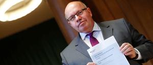 Wirtschaftsminister Peter Altmaier mit seiner Nationalen Industriestrategie 2030.