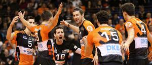 Auf dem Weg zur Konstanz. Gegen Frankfurt wackelten die Berliner nur kurz.