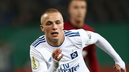 Jann-Fiete Arp debütierte schon im Alter von 17 Jahren für den HSV in der Bundesliga. 
