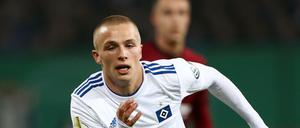 Jann-Fiete Arp debütierte schon im Alter von 17 Jahren für den HSV in der Bundesliga. 
