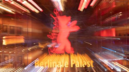 Der Berlinale-Palast am Abend.