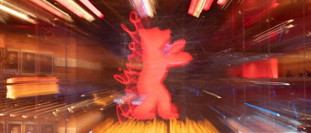 Der Berlinale-Palast am Abend.