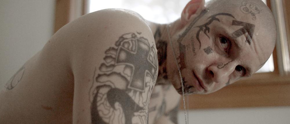 Ich bin, was Ihr seht. Jamie Bell spielt in "Skin" einen amerikanischen Neonazi, der aus der Szene aussteigt. 