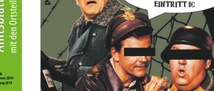 Die Februar-Ausgabe des Amtsblatts.