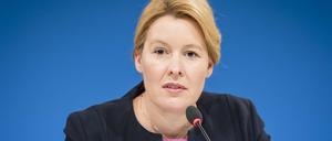 Bundesfamilienministerin Franziska Giffey (SPD). 
