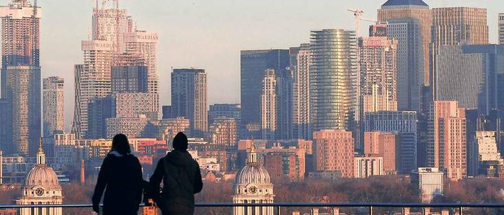 London im Februar.