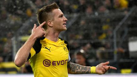 Marco Reus trifft mit Dortmund am Mittwoch auf das starke Tottenham Hotspur.