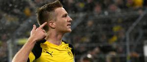 Marco Reus trifft mit Dortmund am Mittwoch auf das starke Tottenham Hotspur.