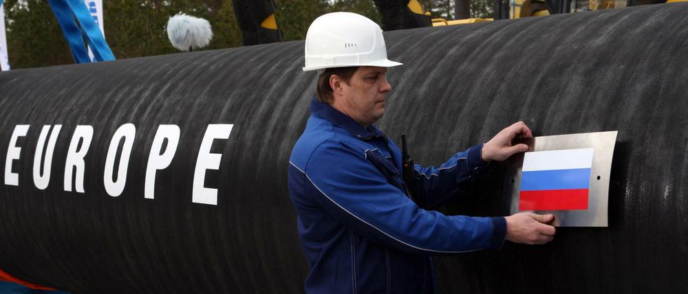 Nord Stream 2 soll wie der Vorgänger Nord Stream Gas von Russland nach Deutschland bringen. 