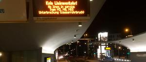 Nichts geht mehr. Mittwochmorgen, Hauptbahnhof.