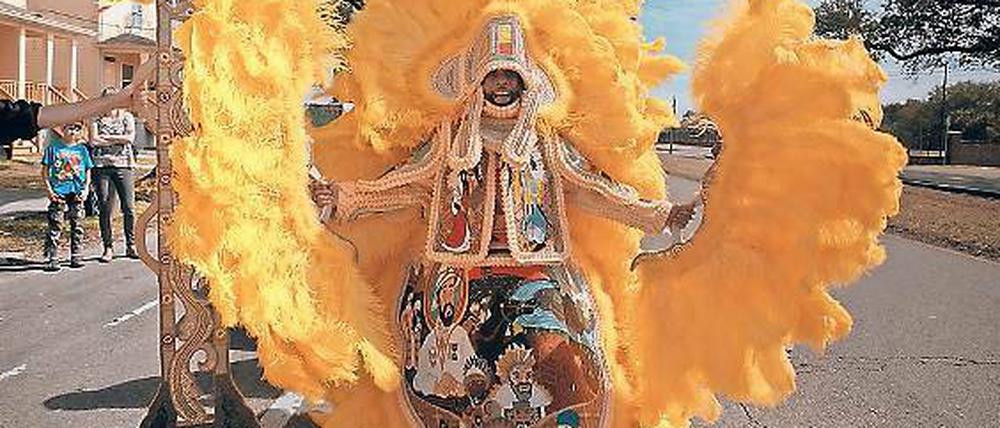 Willkommen im Wahnsinn. Demond Melancon in "All on a Mardi Gras Day".
