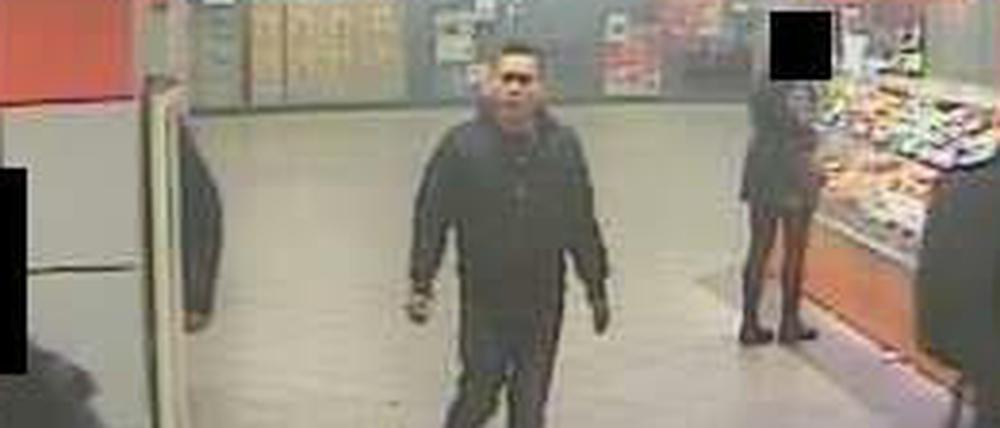 Fahndungsbild des Tatverdächtigen.