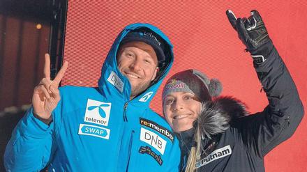 Im Erfolg vereint. Svindal und Vonn sind gut befreundet. Auf den Pisten dieser Welt haben sie in den vergangenen Jahren alles gewonnen, was es zu gewinnen gab. Zusammen kommen sie auf sieben olympische und 15 Medaillen bei Weltmeisterschaften. Am Wochenende starten sie in Are jeweils noch einmal in der Abfahrt. 