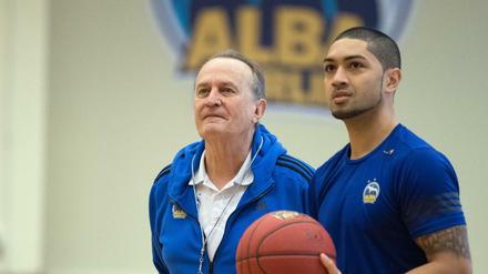 Für Albas Trainer Aito Garcia Reneses (links) ist Peyton Siva einer der Schlüsselspieler. 