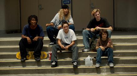 Na-Kel Smith, Olan Prenatt, Gio Galicia, Ryder McLaughlin und Sunny Suljic in "Mid90s".
