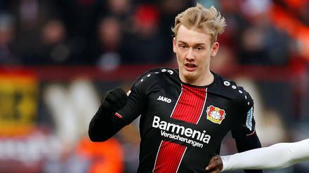 Julian Brandt blüht unter dem neuen Trainer Peter Bosz auf.