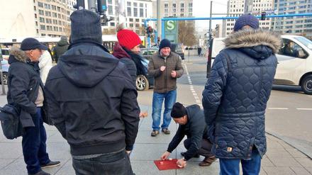 Abzocke mit Ambiente am Potsdamer Platz.