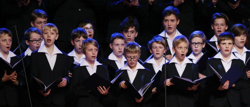 Der Knabenchor heißt Knabenchor, weil...