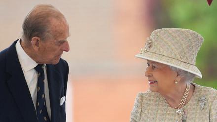 Queen Elizabeth and Prince Philip 