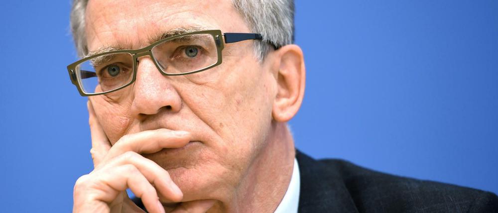 Der ehemalige Bundesinnenminister Thomas de Maizière (CDU)