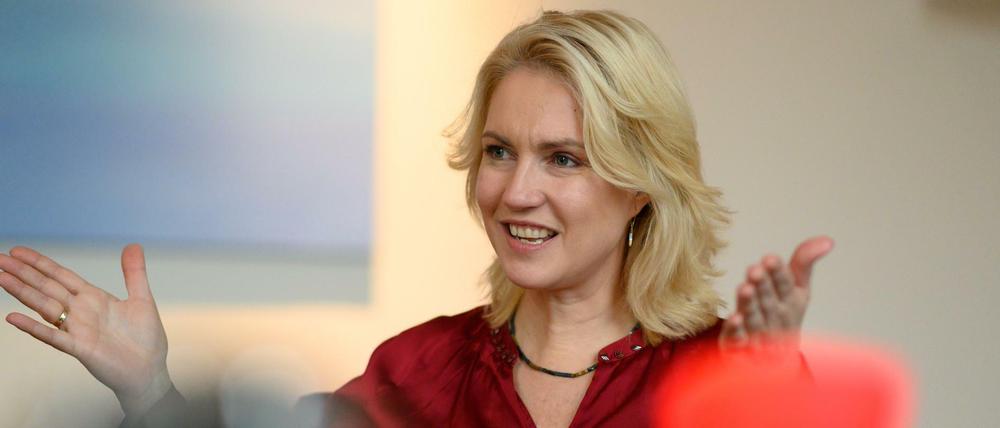 Manuela Schwesig (44) ist seit Juli 2017 Ministerpräsidentin von Mecklenburg-Vorpommern.