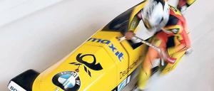 Langer Anlauf. Um kleine Vorteile zu erlangen, muss im Bobsport viel Zeit und Arbeit investiert werden.