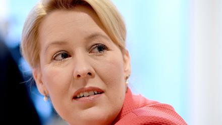 Bundesfamilienministerin Franziska Giffey (SPD)