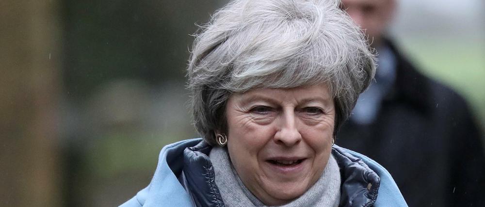 Die britische Regierungschefin Theresa May