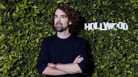 Das "Hollywood"-Dekoelement, mit dem ich auf diesem Bild zu sehen bin, habe ich in L.A. zurückgelassen. Zu groß fürs Handgepäck.