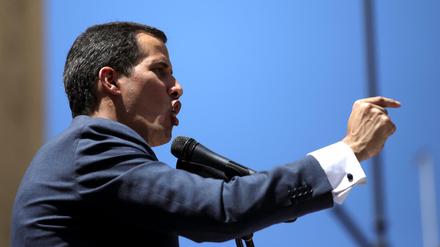 Venezuelas Oppositionsführer Juan Guaidó.
