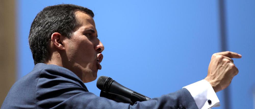 Venezuelas Oppositionsführer Juan Guaidó.