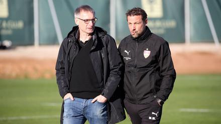 Dem sicheren Ende entgegen? Noch sind Michael Reschke und Markus Weinzierl im Amt.