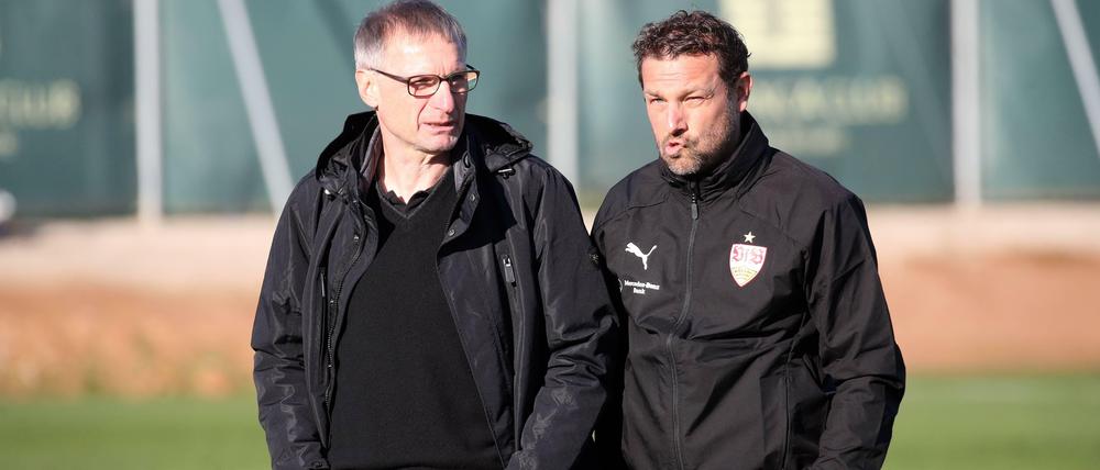 Dem sicheren Ende entgegen? Noch sind Michael Reschke und Markus Weinzierl im Amt.