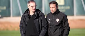 Dem sicheren Ende entgegen? Noch sind Michael Reschke und Markus Weinzierl im Amt.