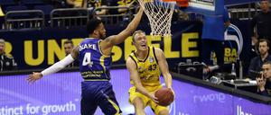 Berlins Luke Sikma erzielte gegen Braunschweig 15 Punkte.