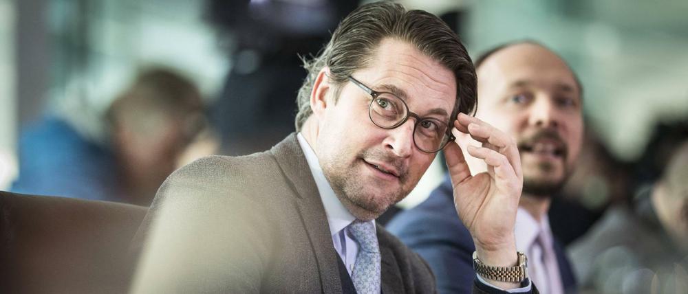 Bundesverkehrsminister Andreas Scheuer (CSU) freut sich über das Signal aus Brüssel.